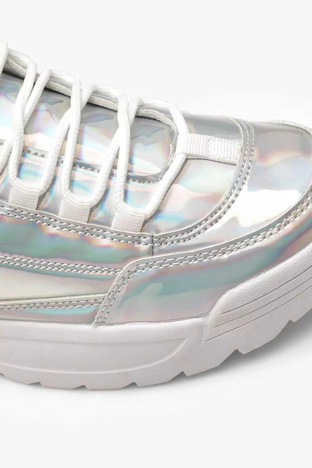 Chunky holographic hot sale trainers