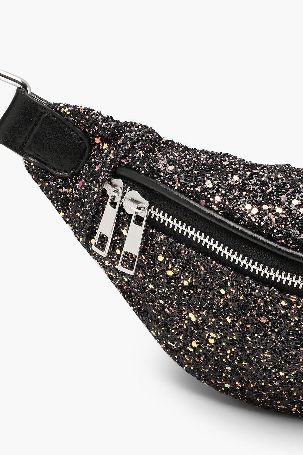 Cherry Iridescent Glitter Fanny Pack