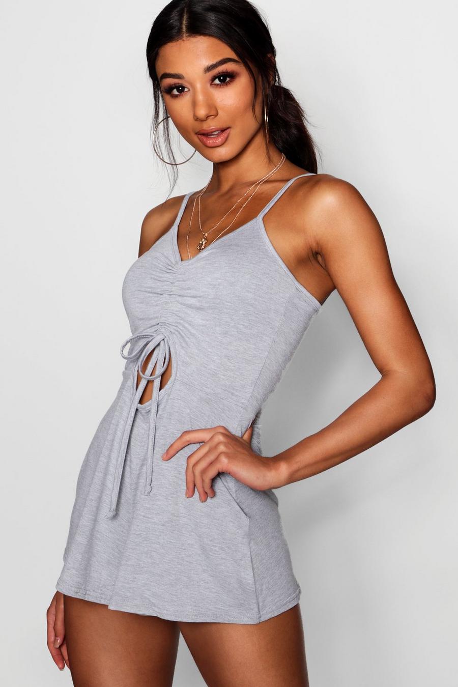 Ruched Front Strappy Playsuit image number 1