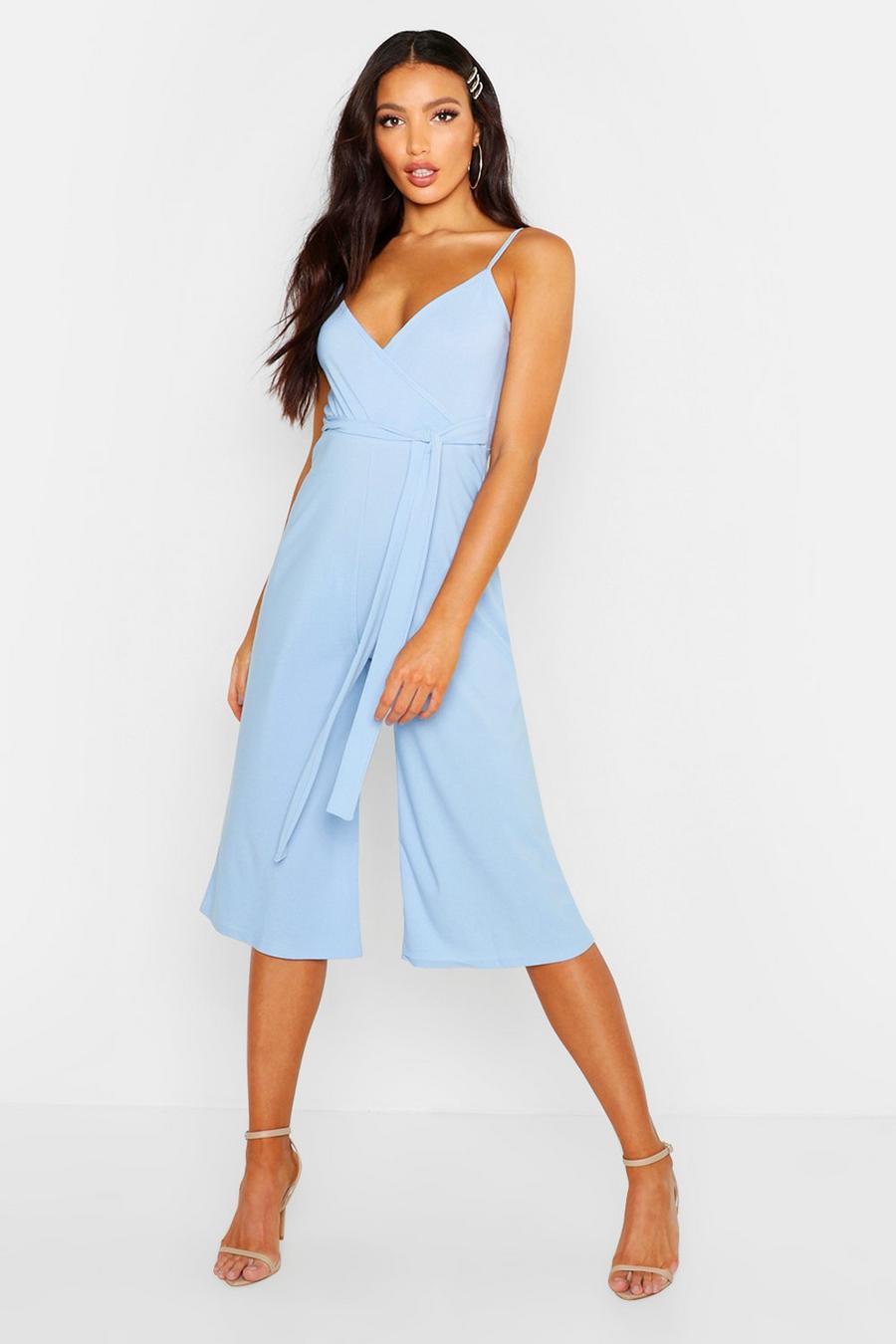 Sky Basic Cami Style Wrap Jumpsuit image number 1