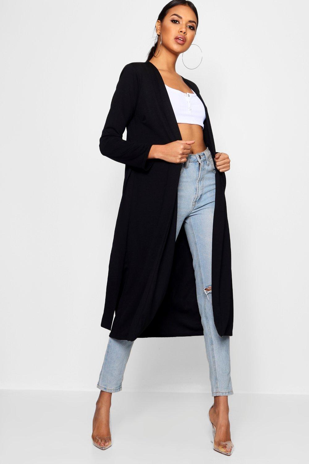 boohoo duster coat