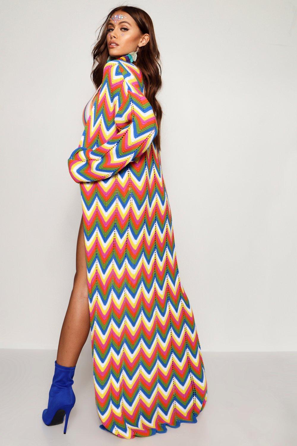 crochet maxi cardigan
