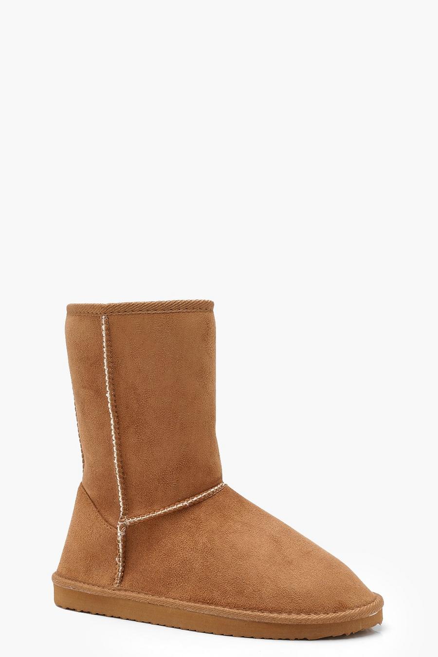 Tan Cosy Shoe Boots image number 1