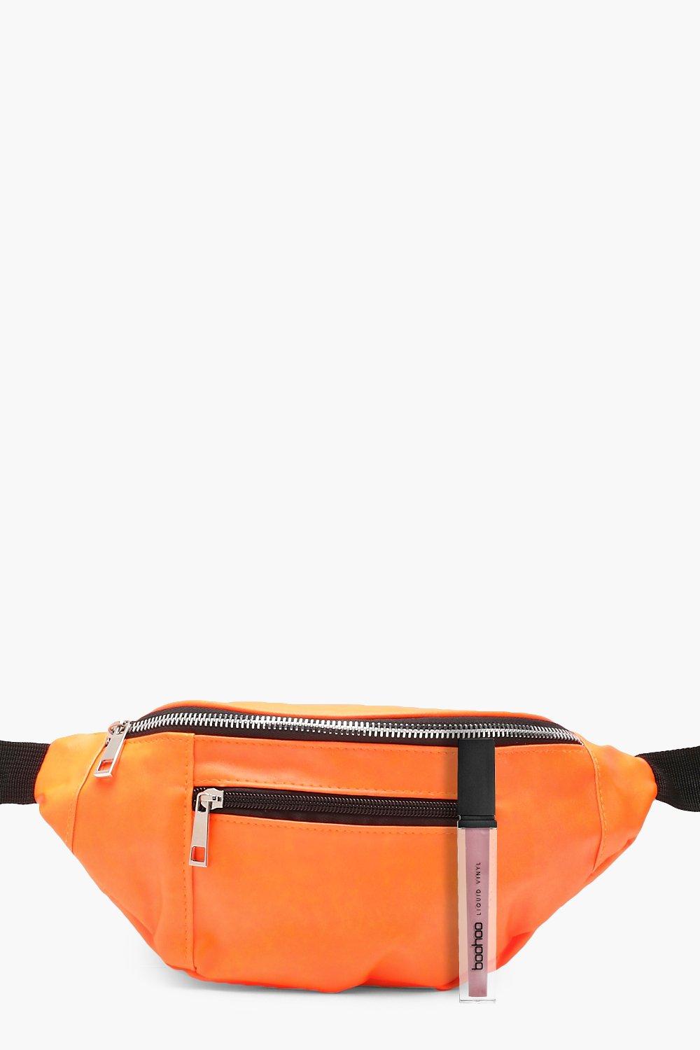 orange bum bag