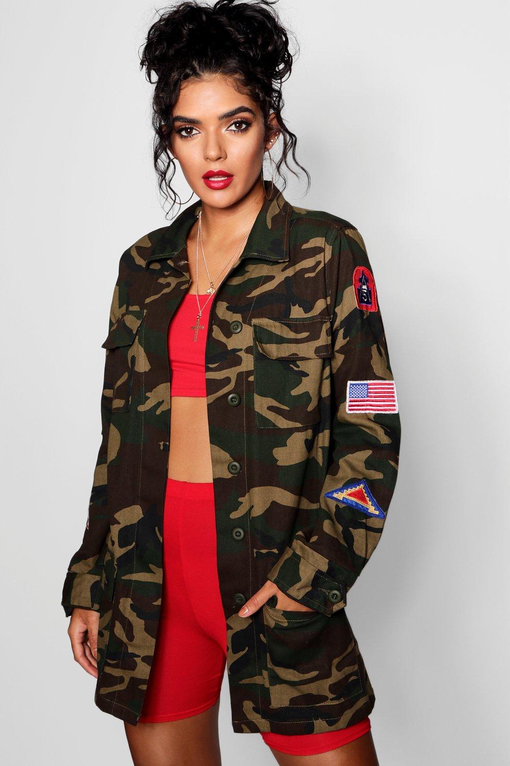 Stylish on sale camo jacket