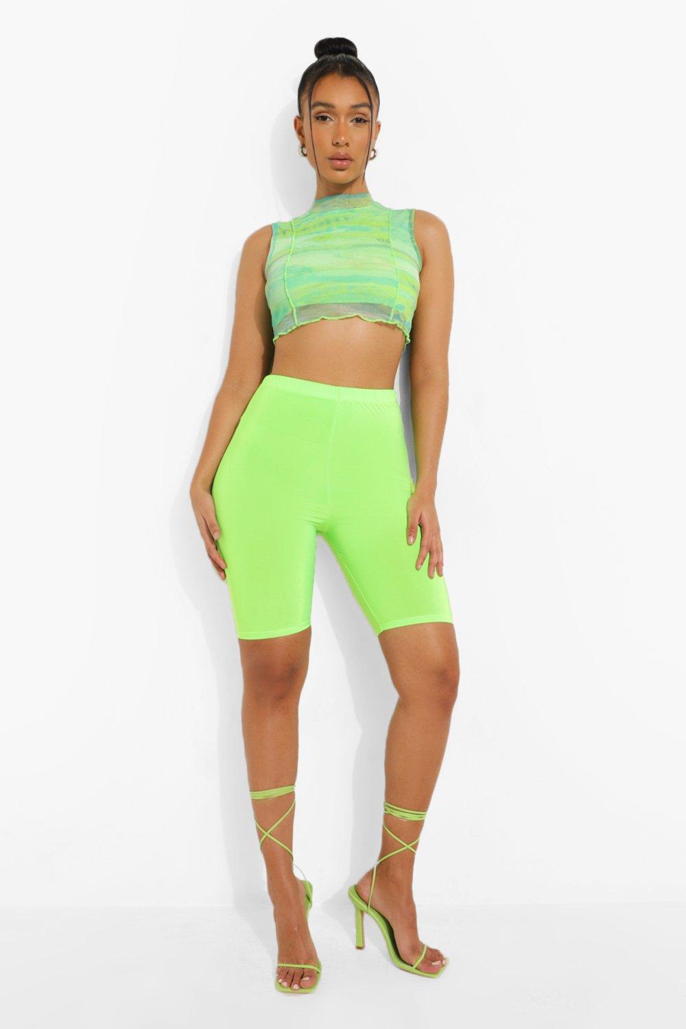 cycling shorts green