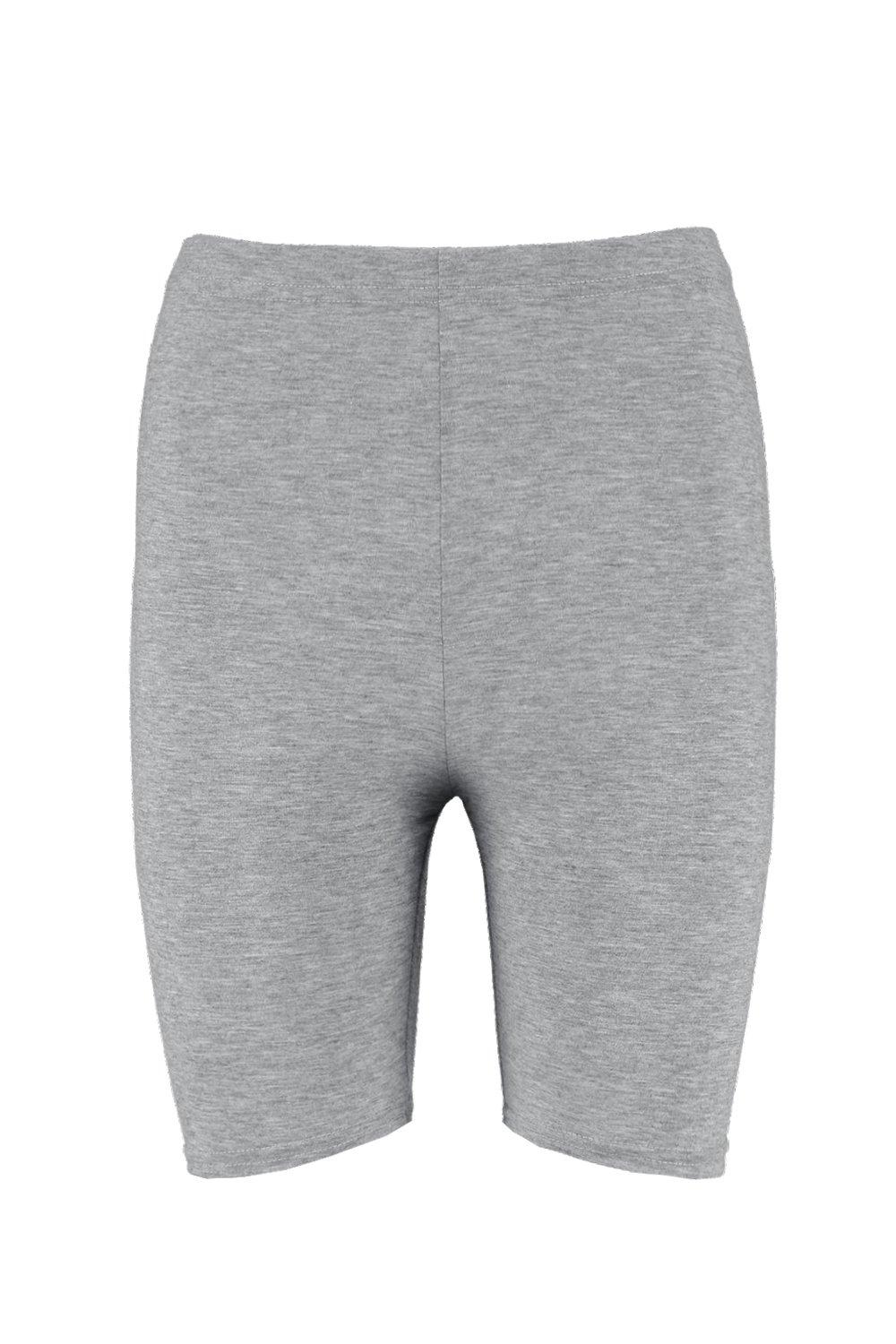 boohoo grey cycling shorts