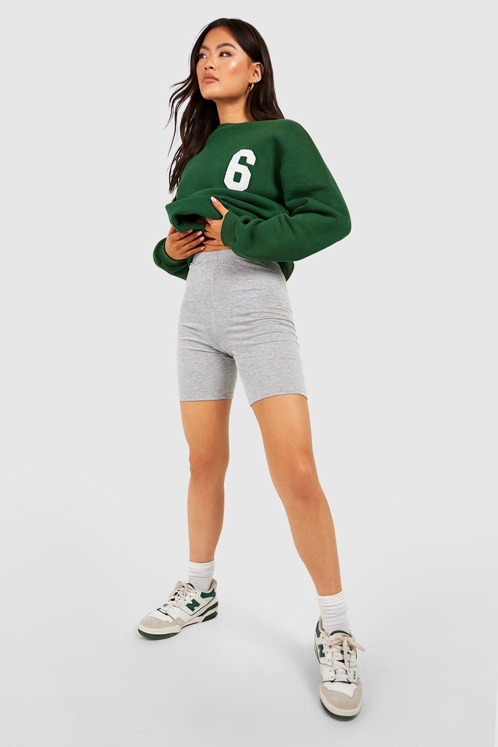 boohoo black cycling shorts