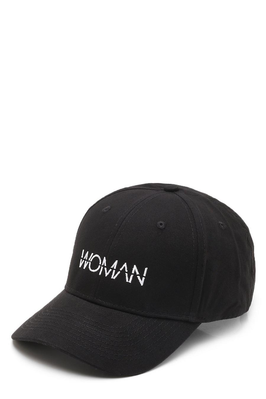 Black Woman Slogan Embroidered Cap image number 1