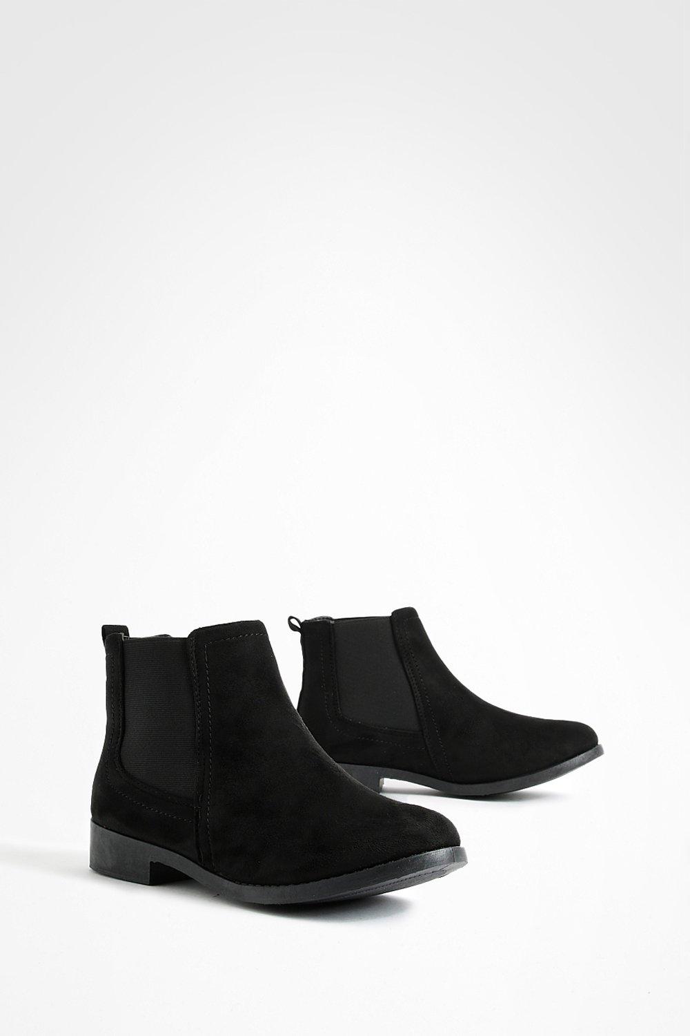 Flat suede chelsea boots womens online