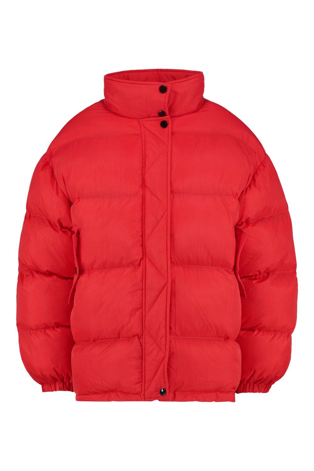 sporty puffer jacket