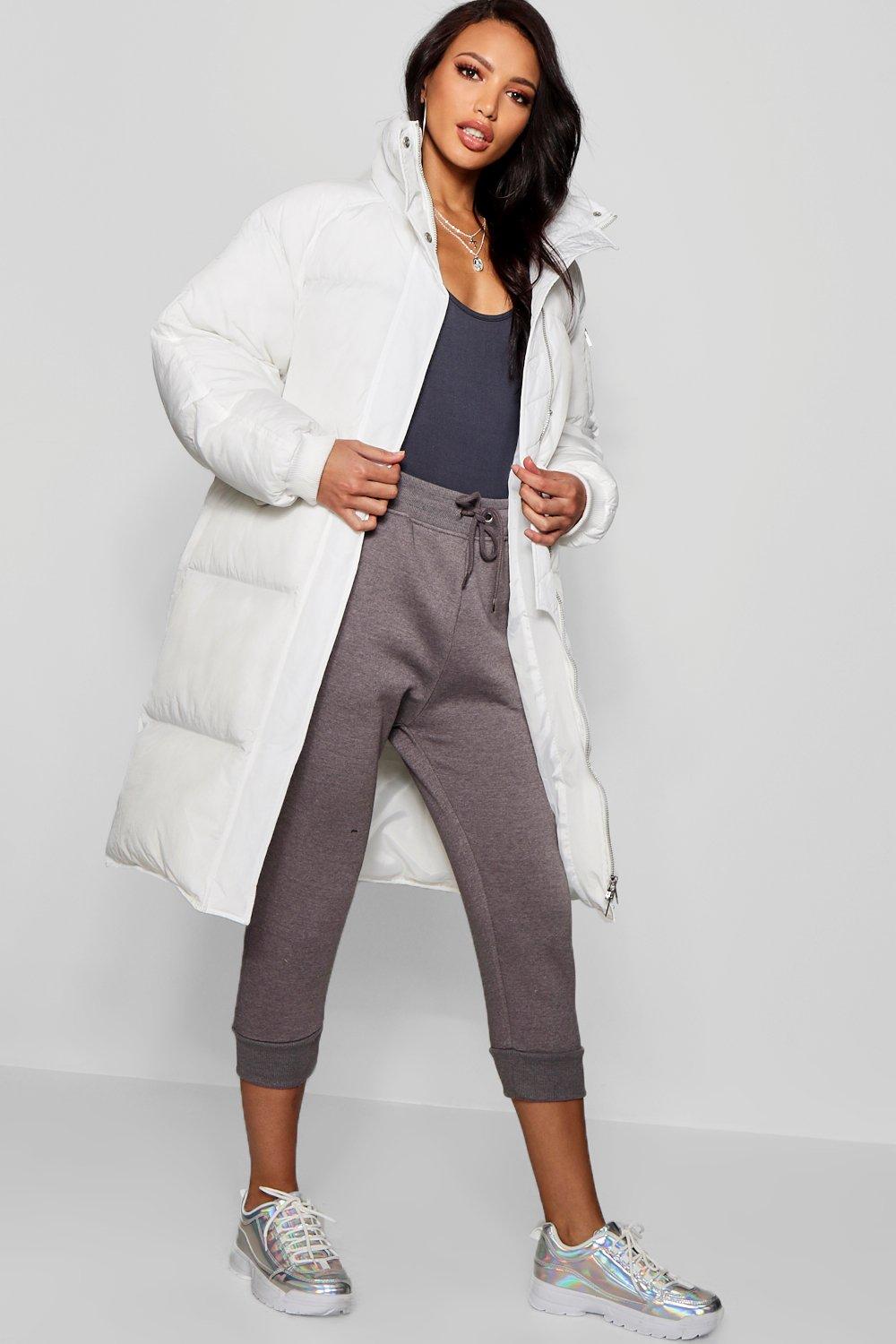 white puffer coat