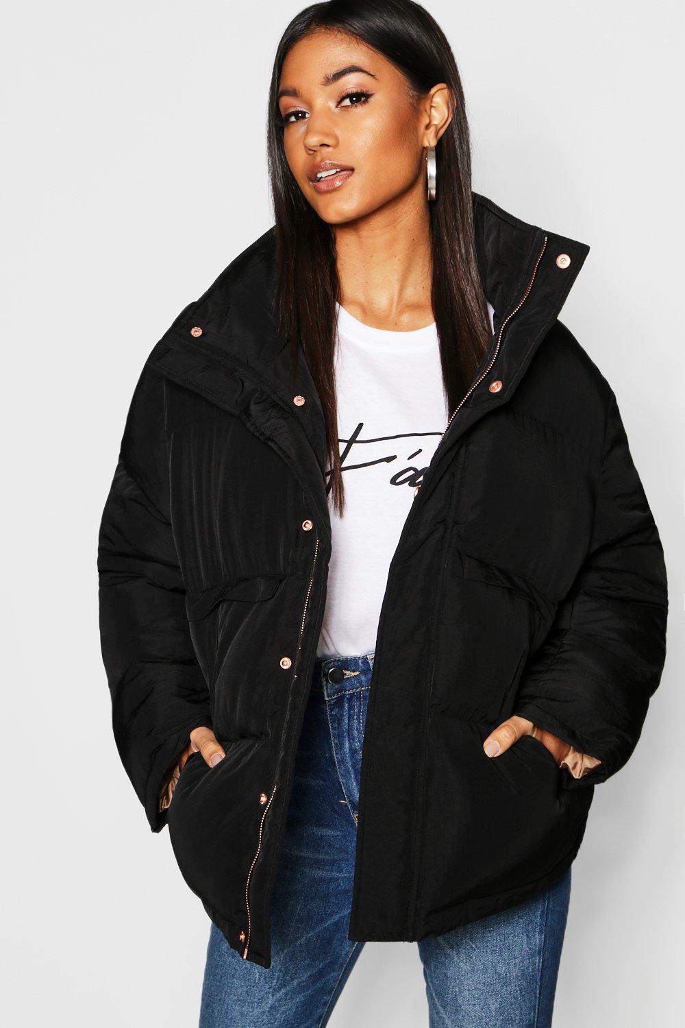 boohoo puffer jacket