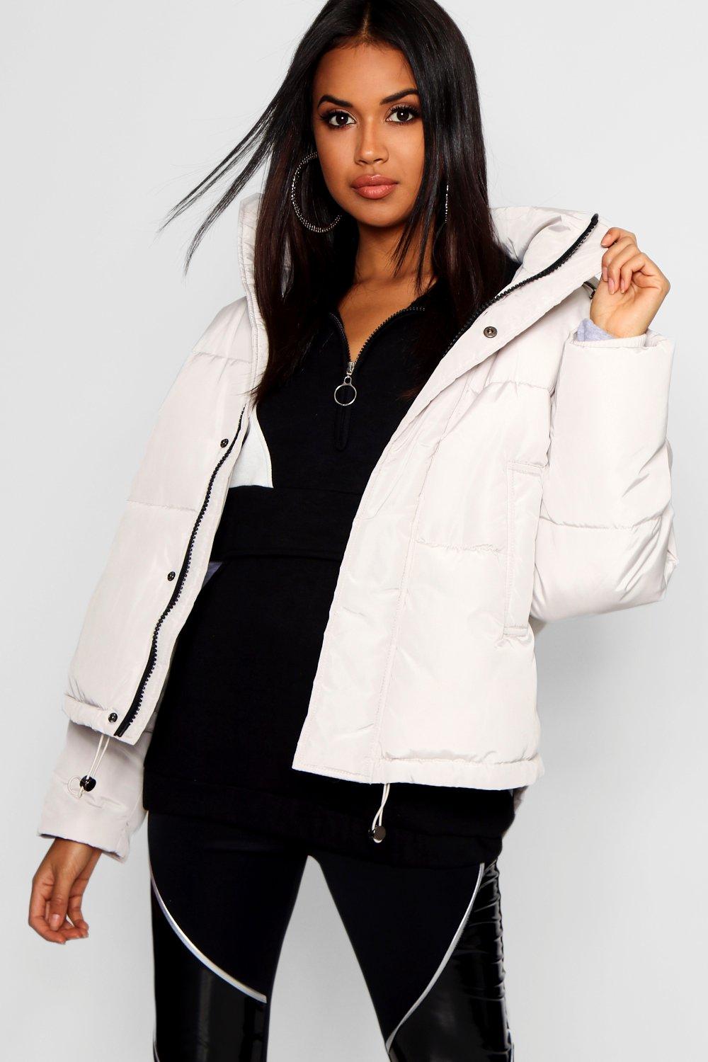 boohoo white coats