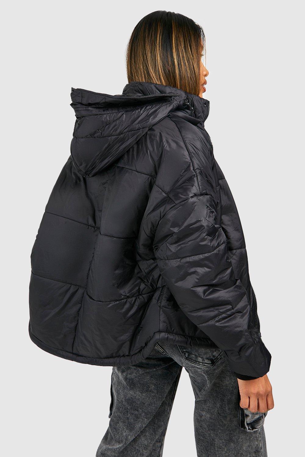 Oversized Hooded Puffer Jacket