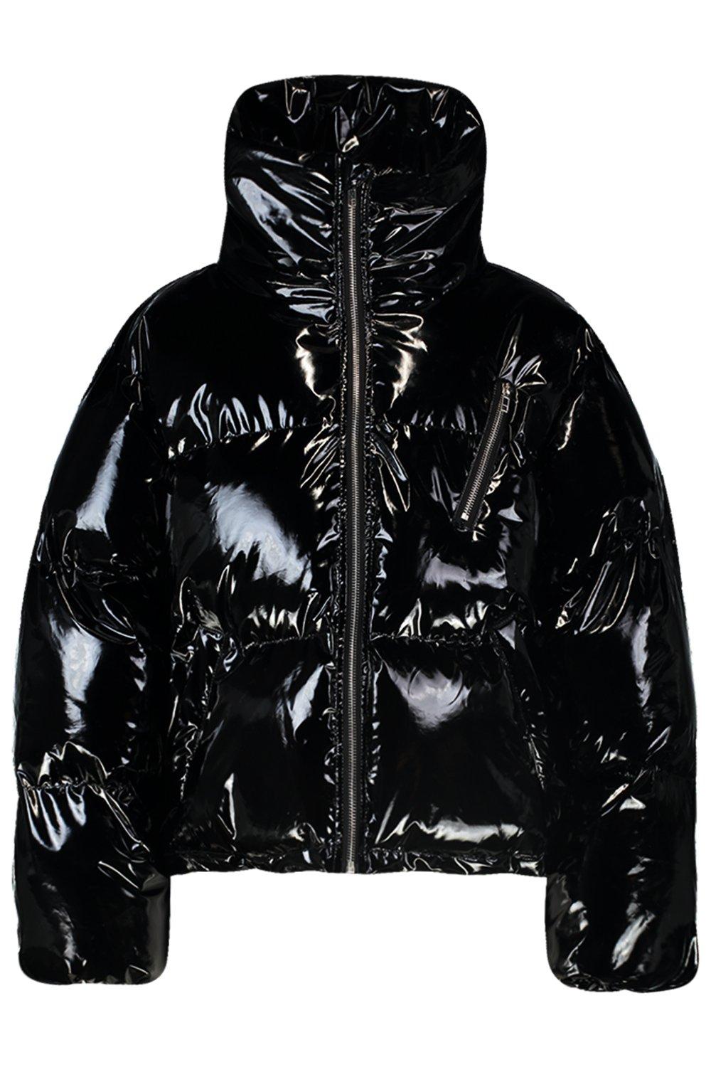 Topshop sales vinyl puffer