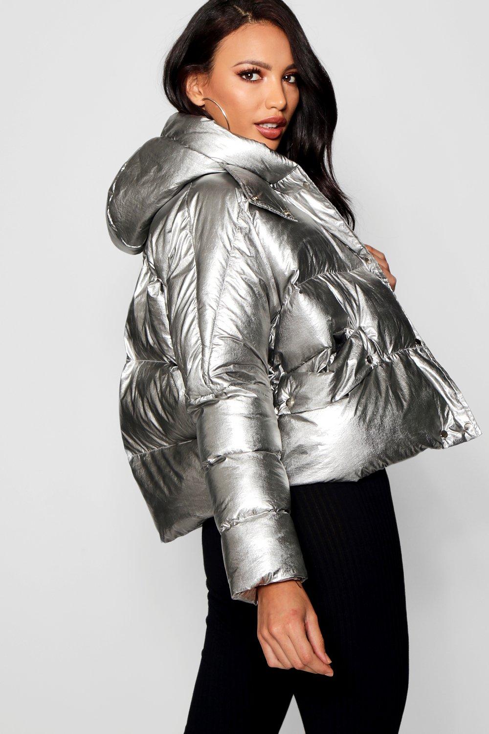 boohoo metallic