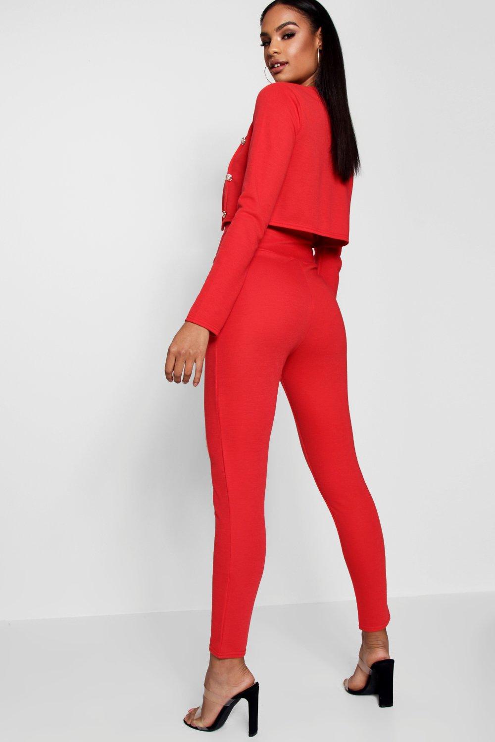 Pantalon Militaire Rouge