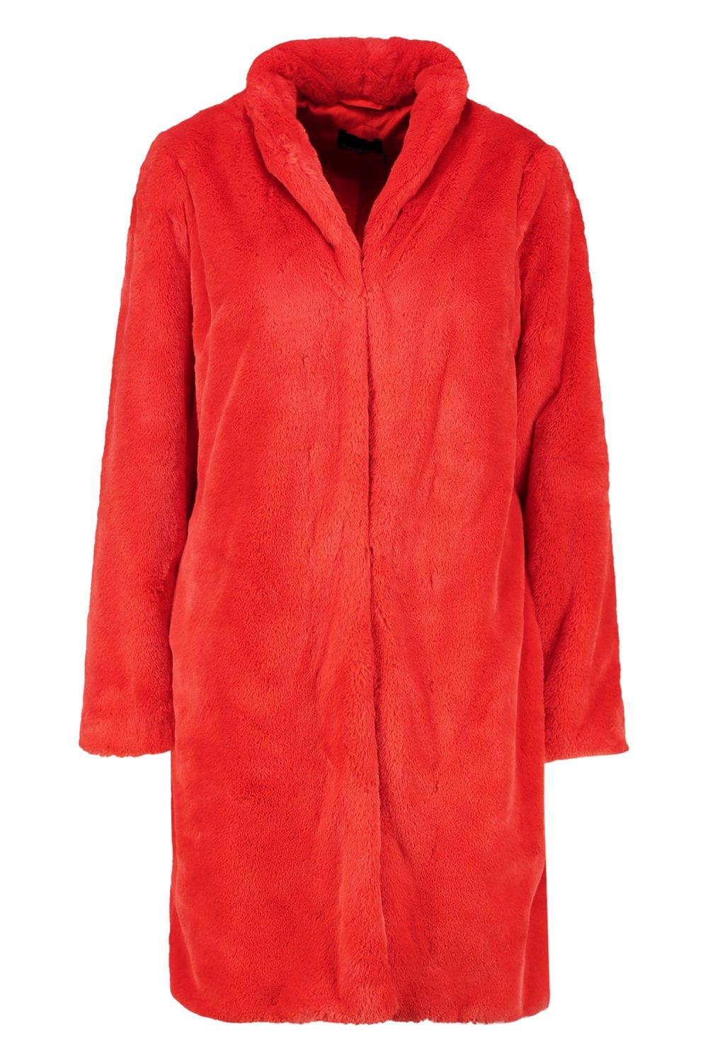 Manteau en fausse fourrure