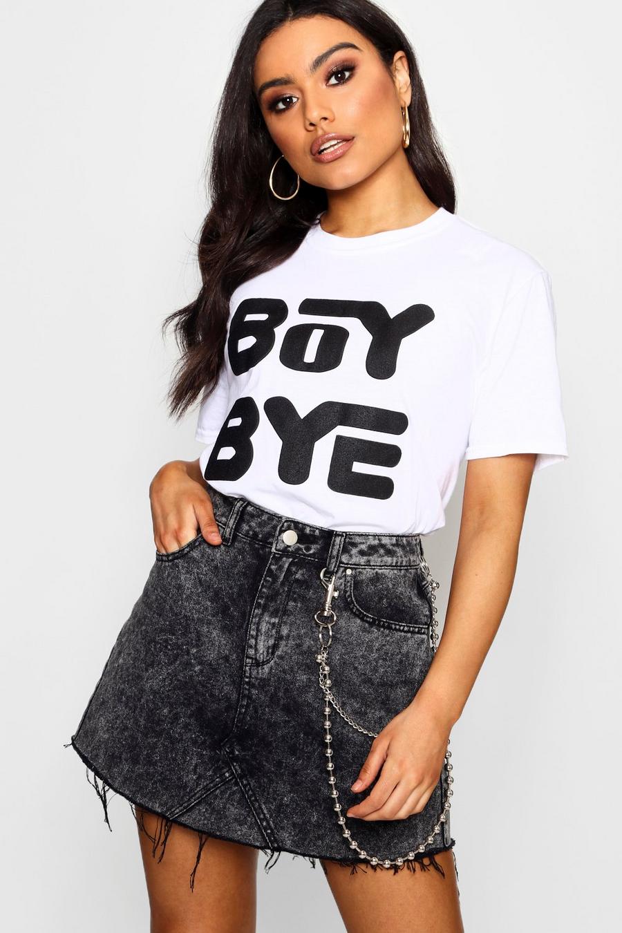 Boy Bye Printed T-Shirt image number 1
