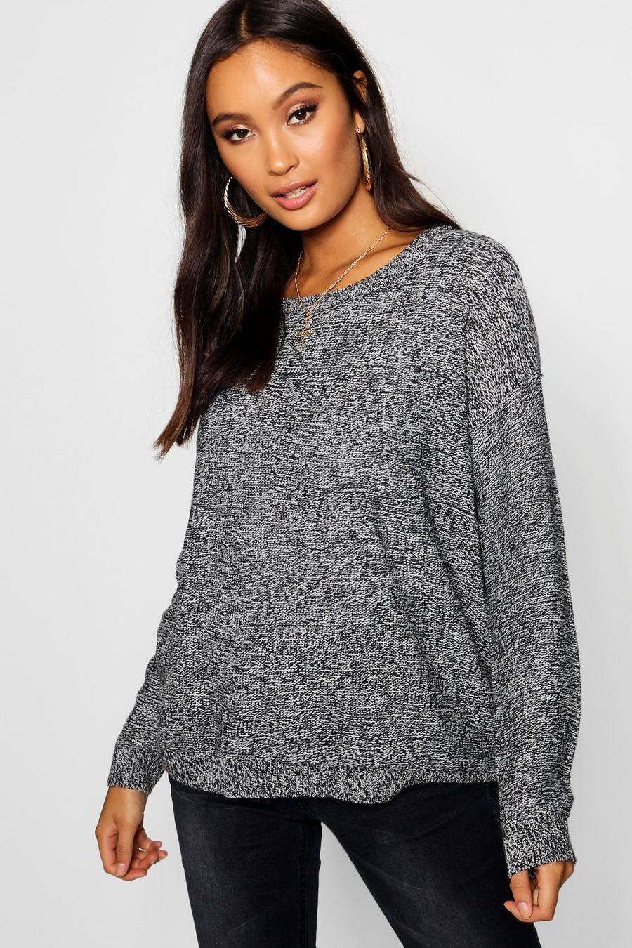 Long Sleeve Jumper With Zip Back Detail image number 1