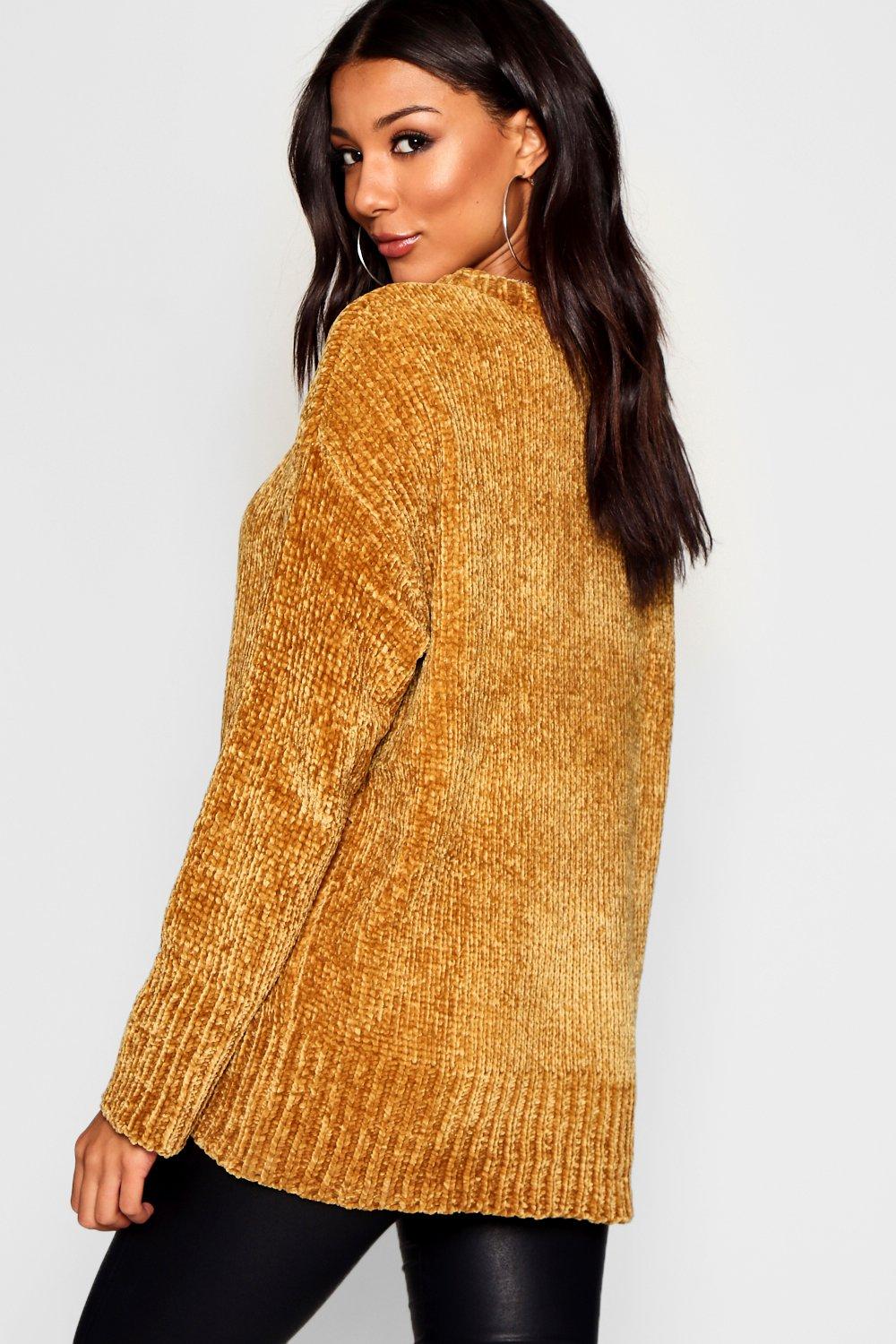 Oversized clearance chenille jumper