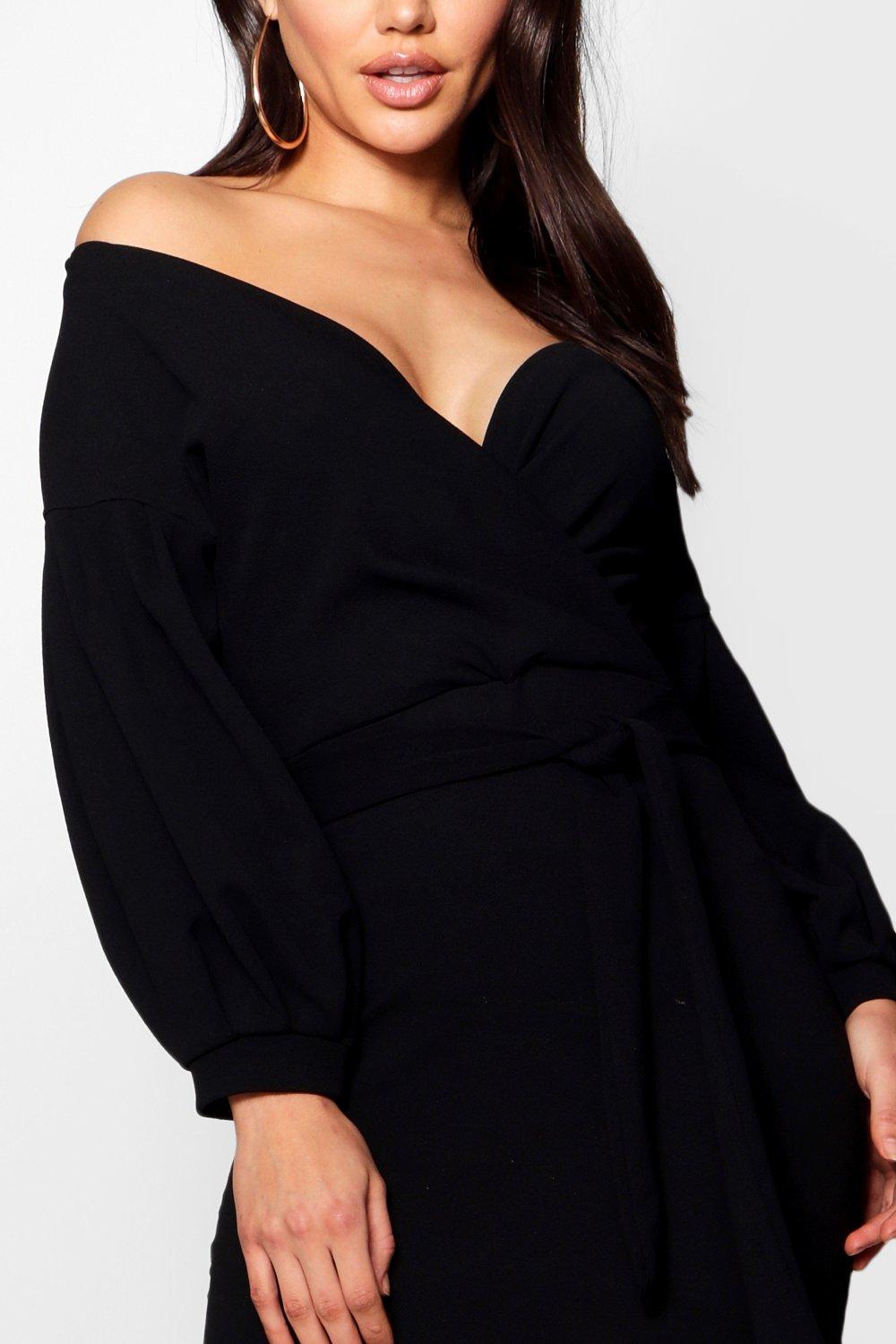 off the shoulder bodycon