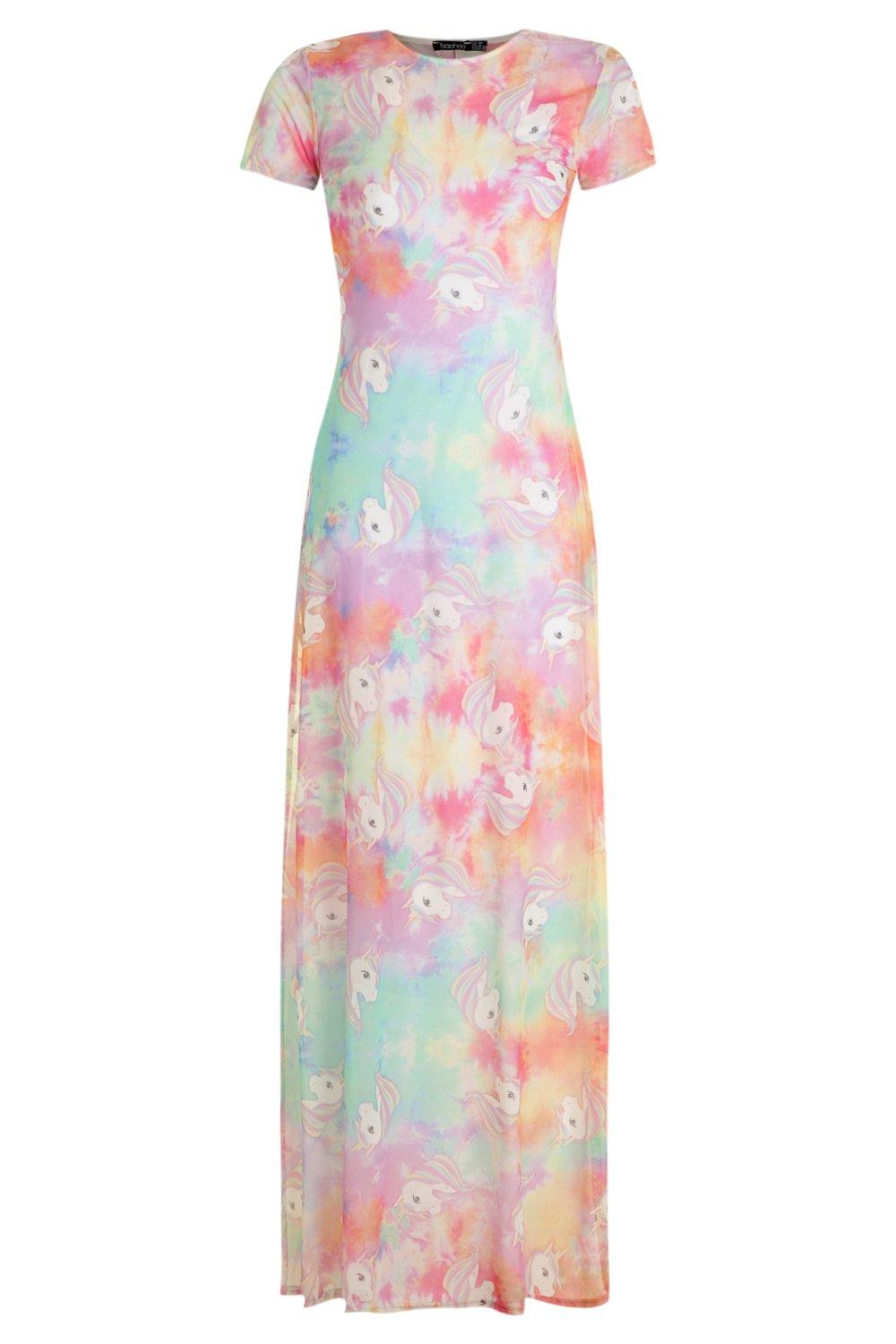 unicorn maxi dress