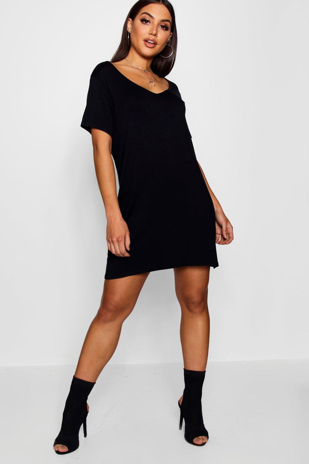 Robe tshirt online noir