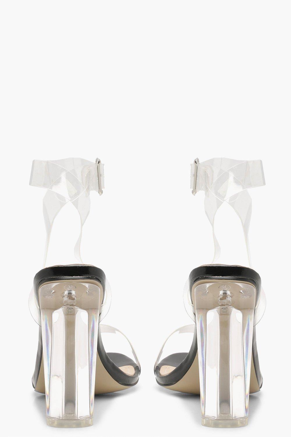 Boohoo clearance clear heels