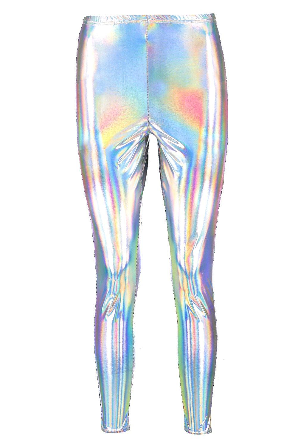 Polly Holographic High Waist Leggings