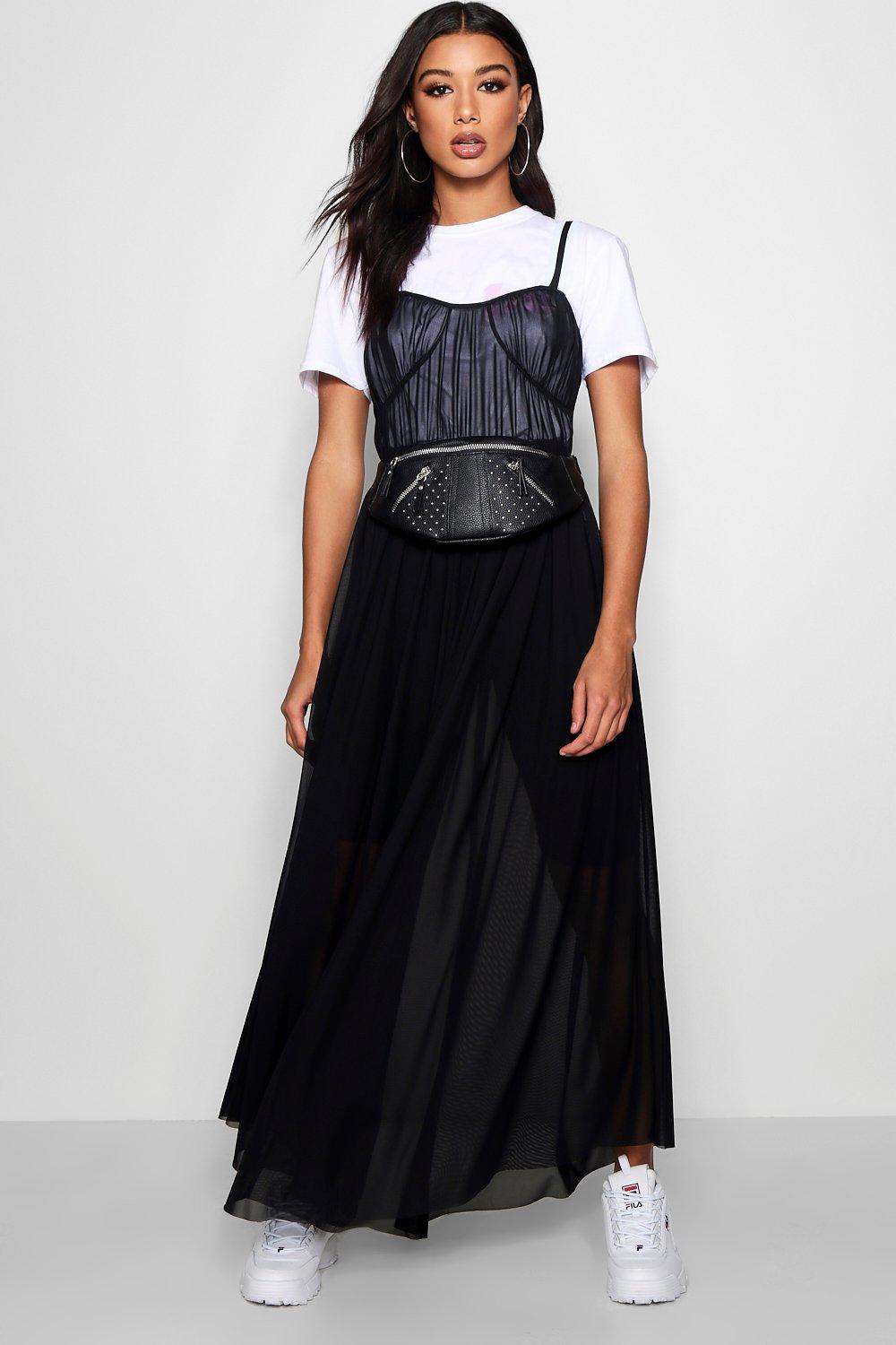 corset top maxi dress