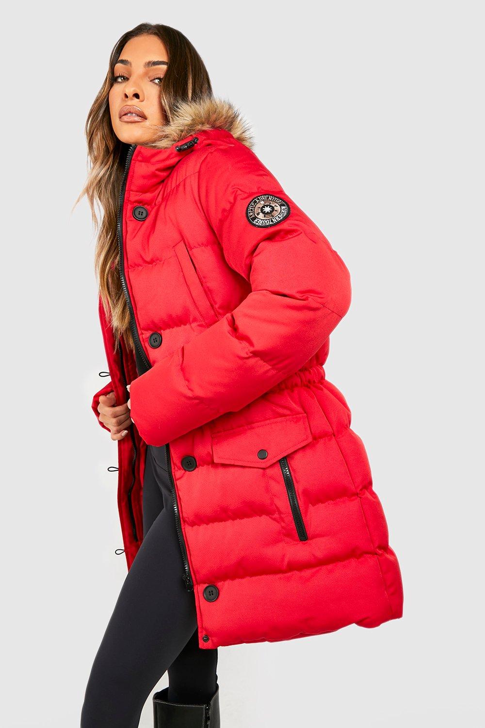 brave soul red parka