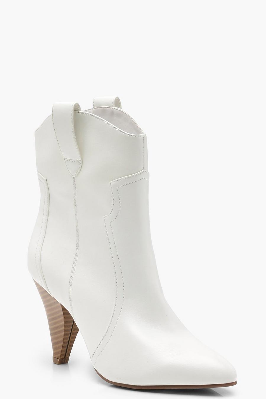 White Westernboots image number 1