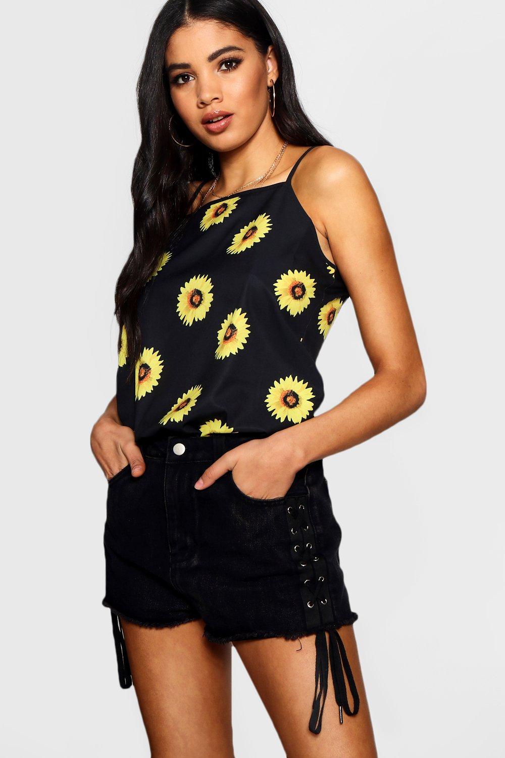 boohoo sunflower dress