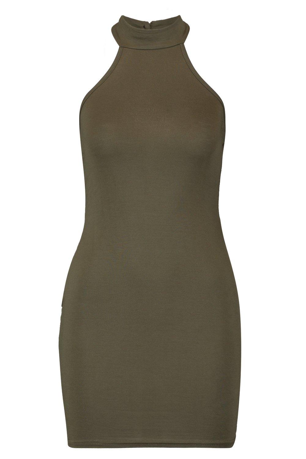 【新品未使用】maison celon high neck mini dress high neck mini dress – célon