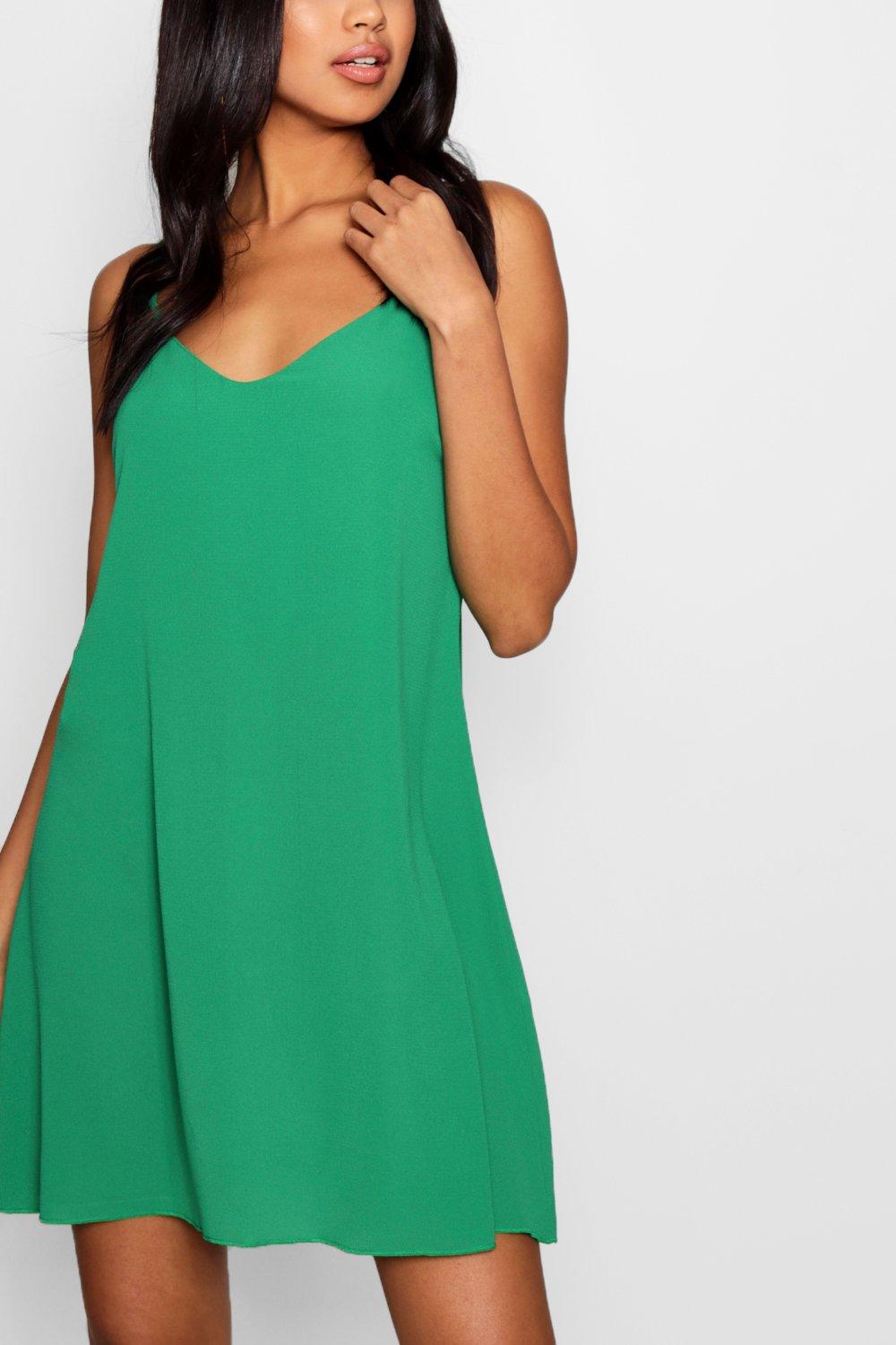 Plunge cami dress best sale