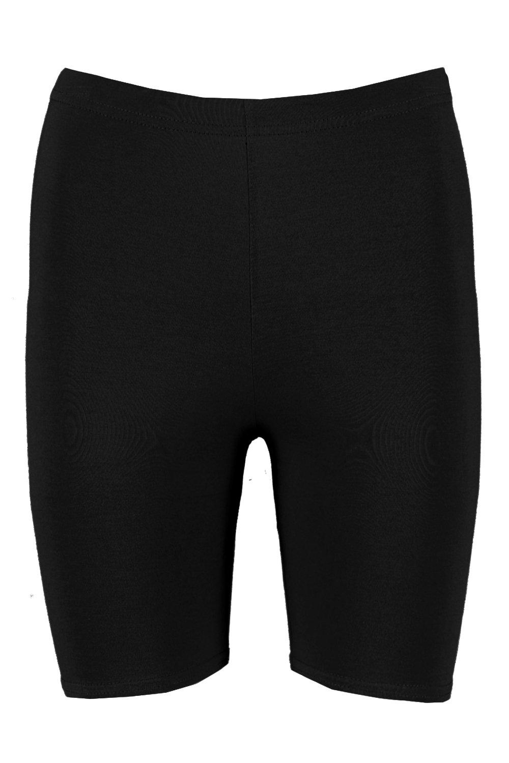 boohoo black cycling shorts