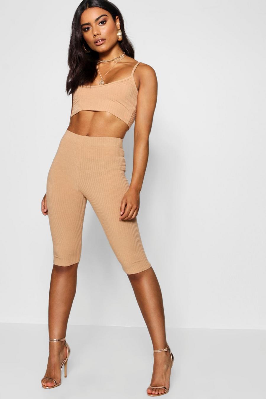 Camel Cycle Short & Top Two-Piece image number 1