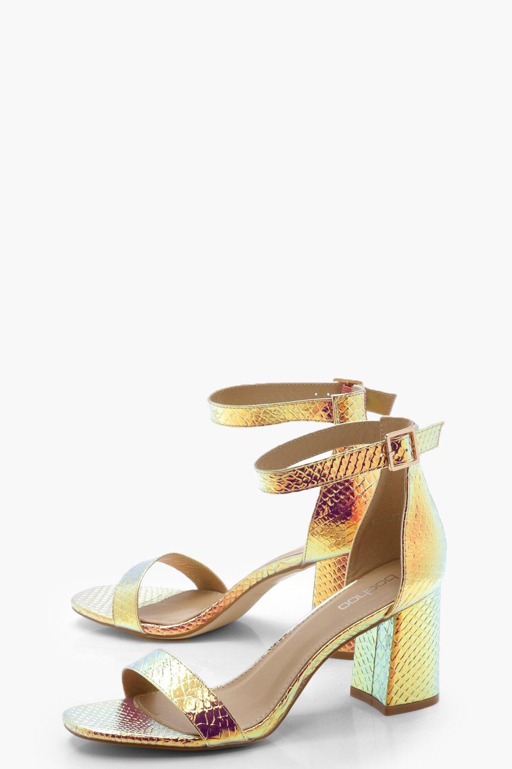 mermaid block heels