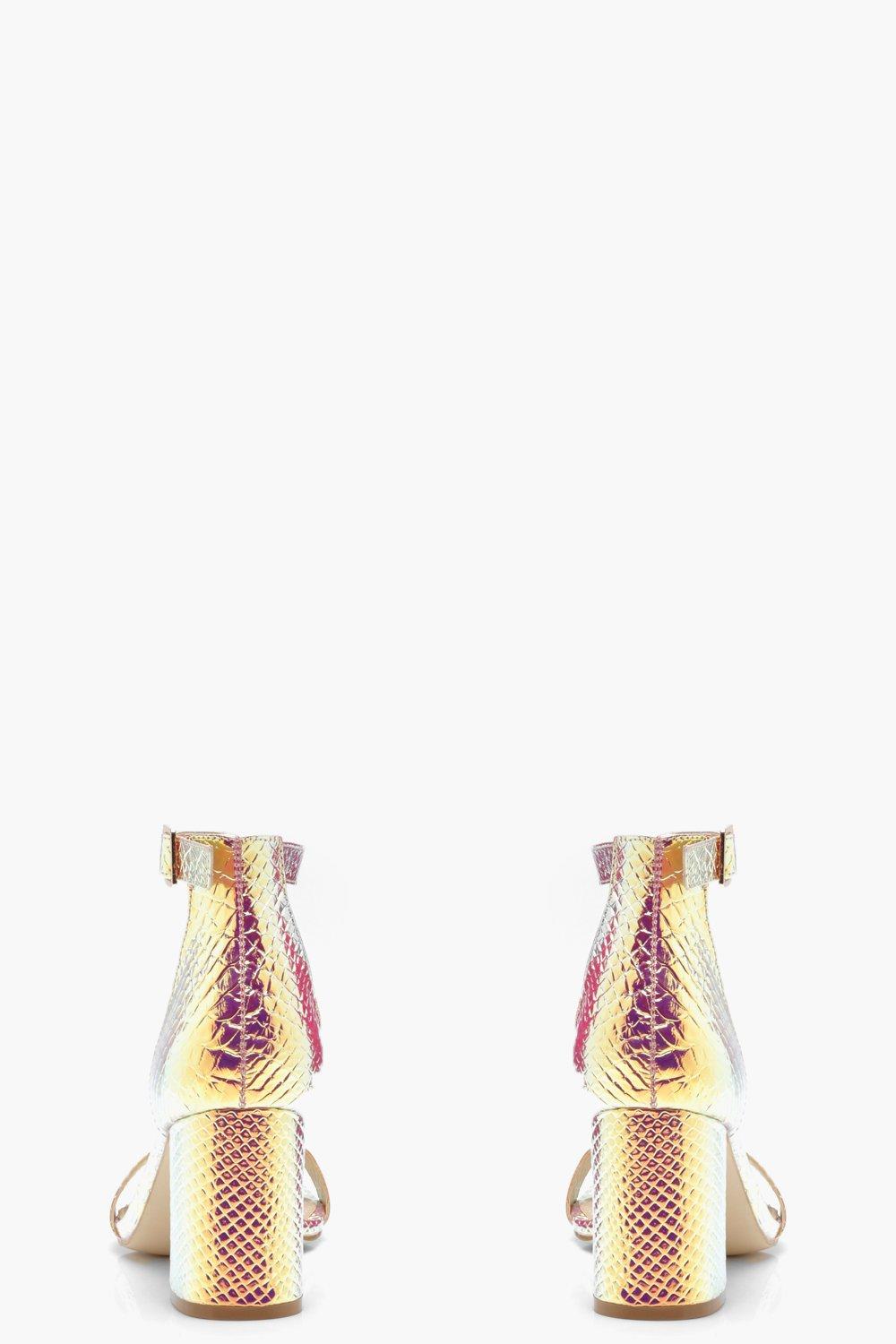 mermaid block heels