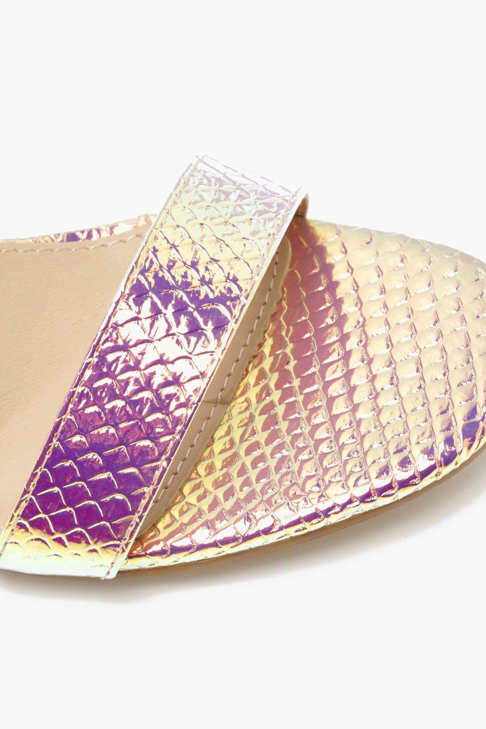 mermaid block heels