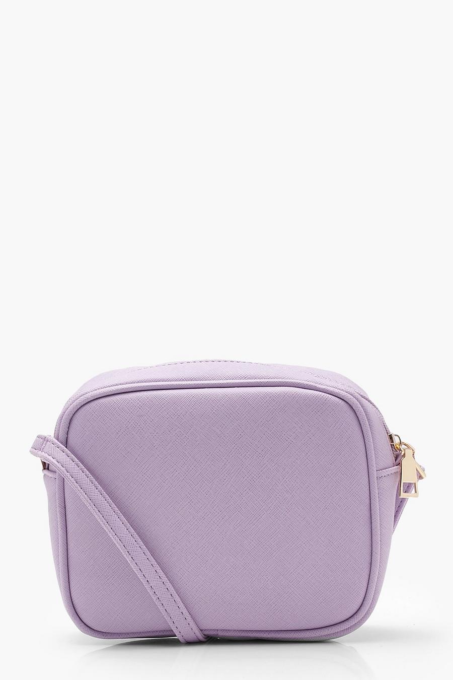 Aimee Zip Around Cross Body Bag, Lilac image number 1