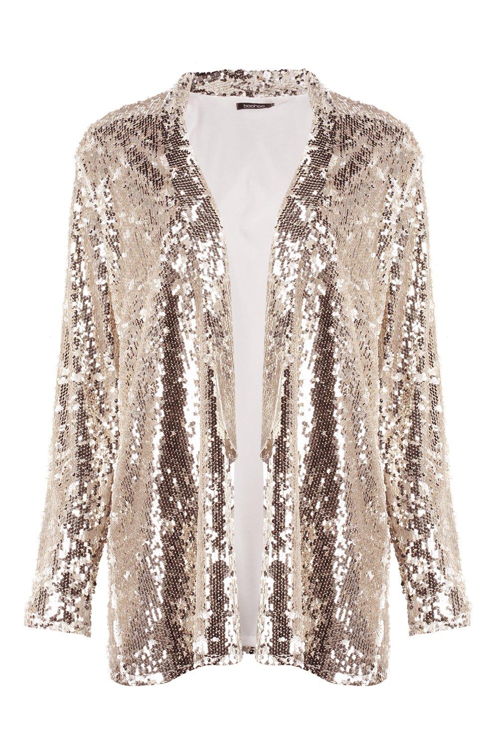 ladies sequin blazer uk