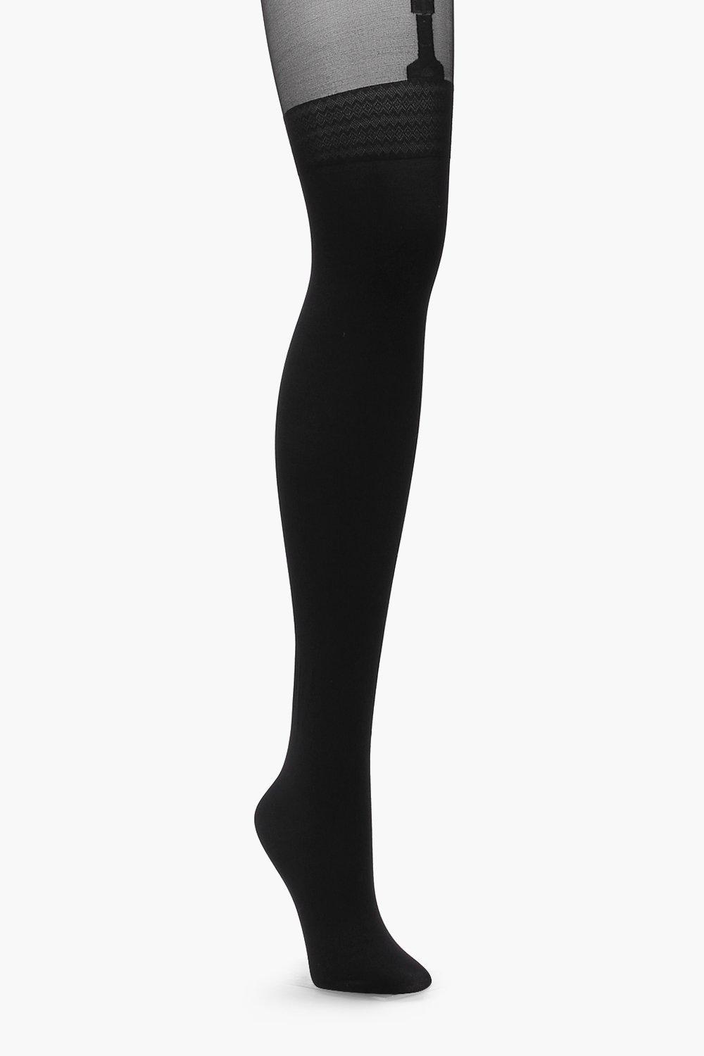 mock stocking tights