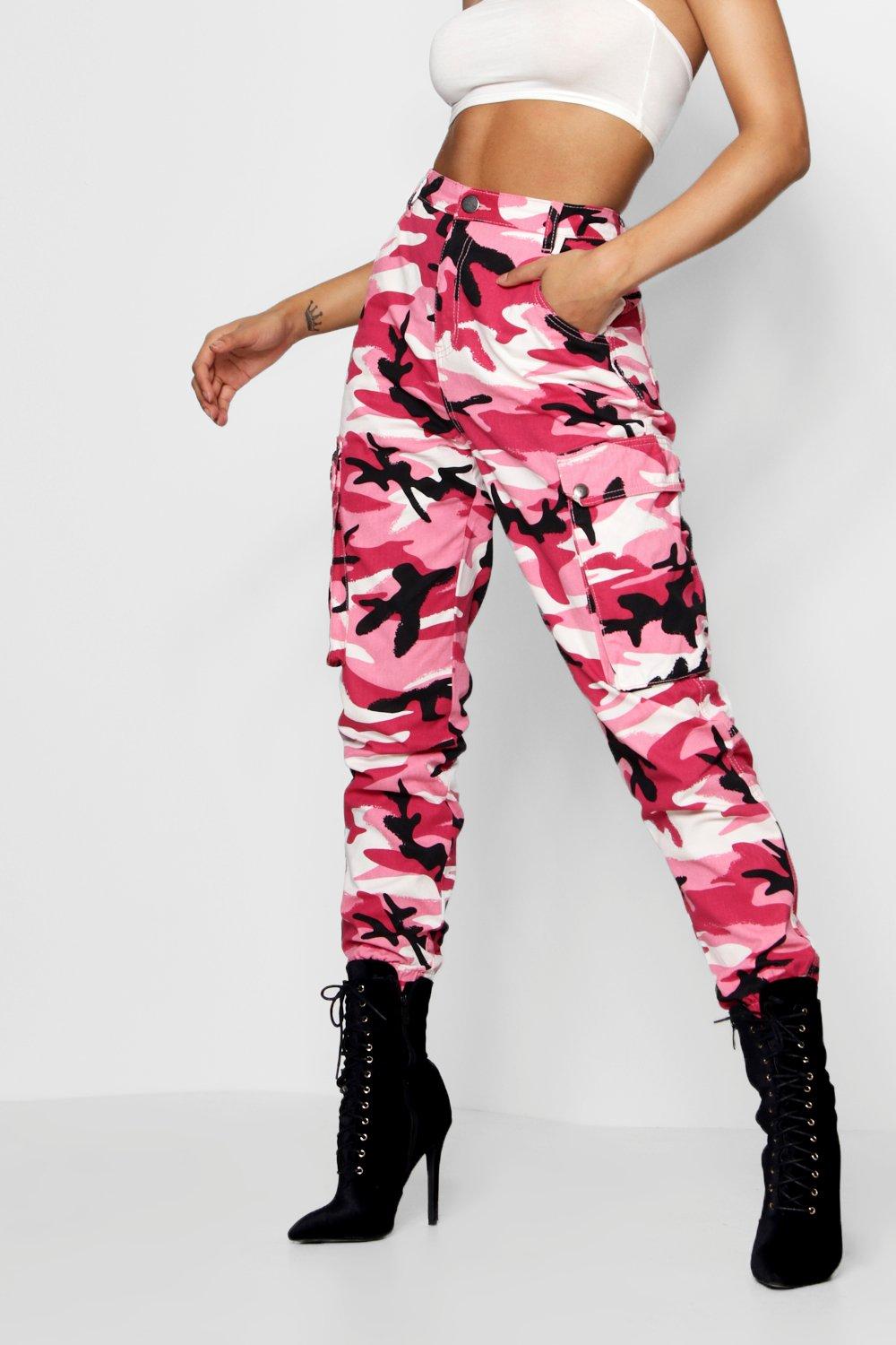 boohoo camo pants