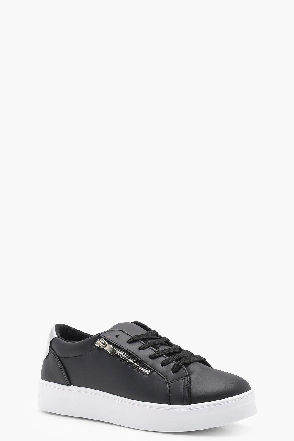 scarpe ginnastica con plateau