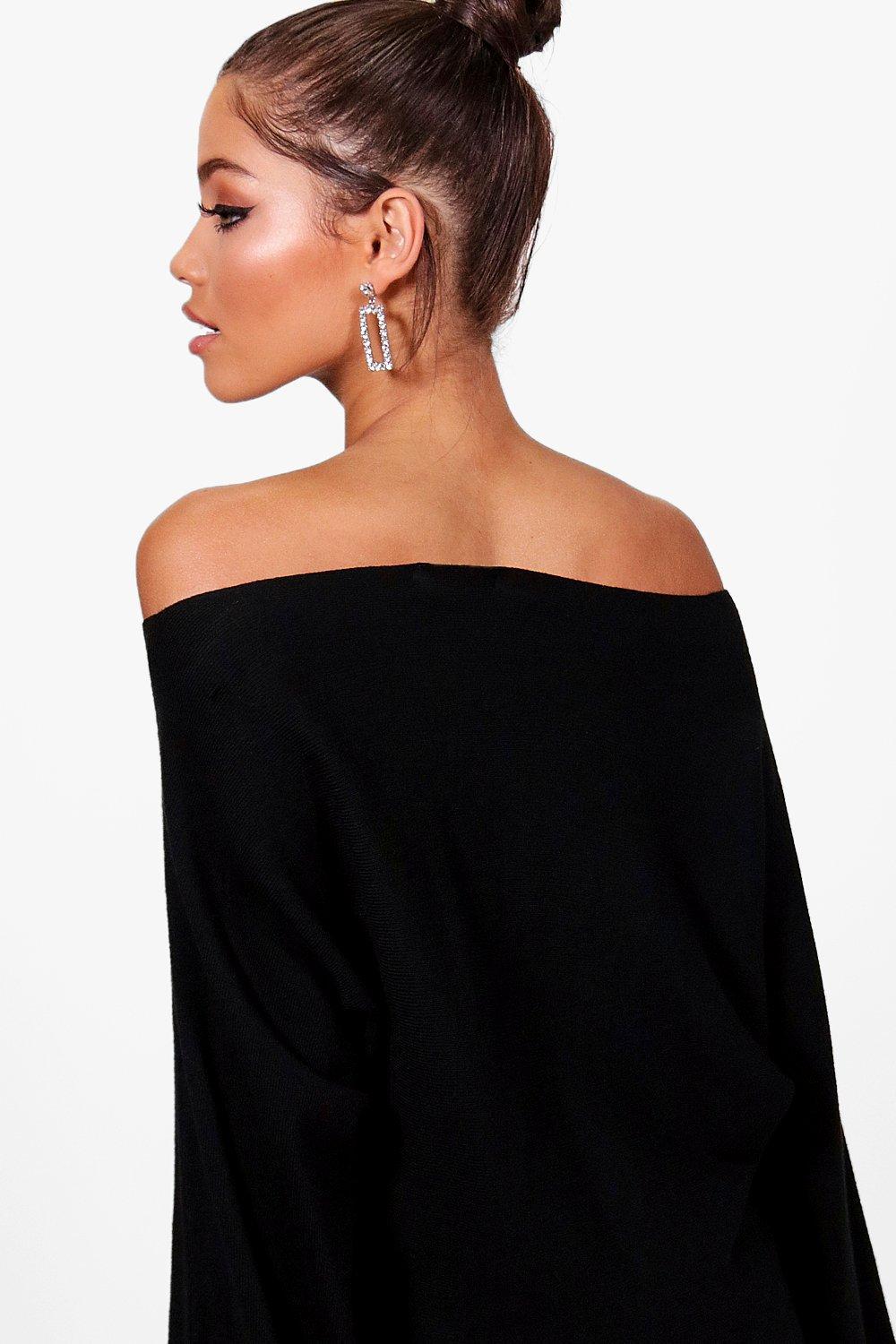 Charlotte Oversized Off The Shoulder Jumper