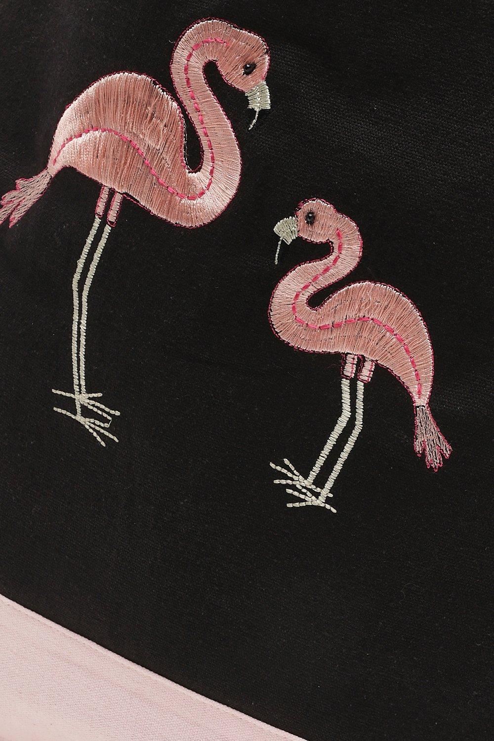 Pink flamingo beach bag online