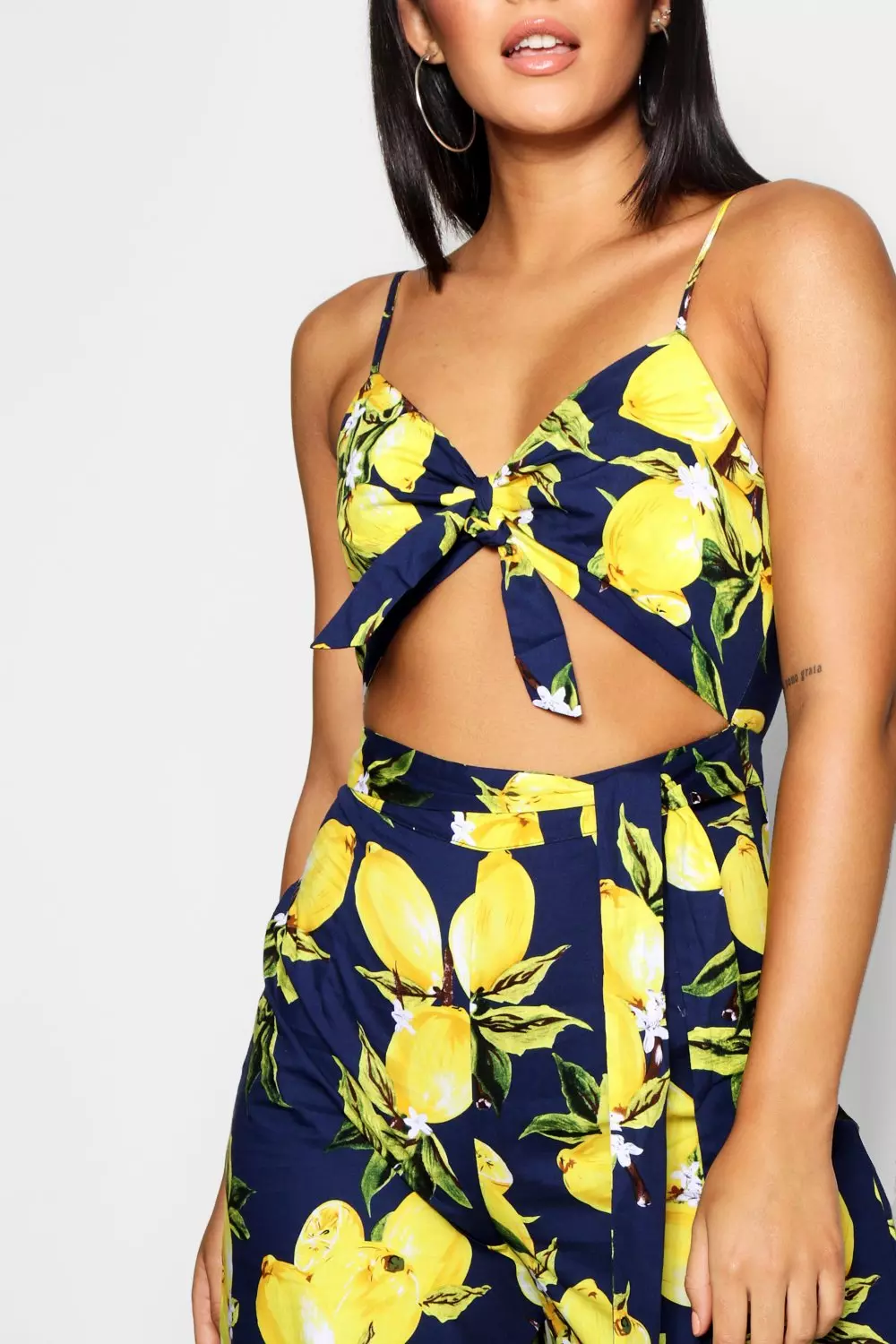 Lemon print jumpsuit online